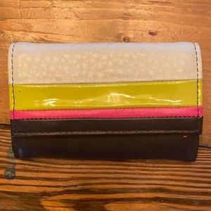 Diane Von Furstenberg Italian Leather Card Case